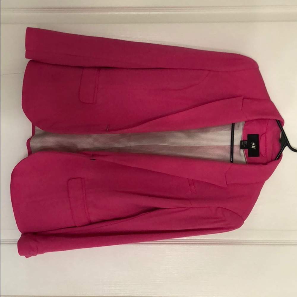 Pink blazer